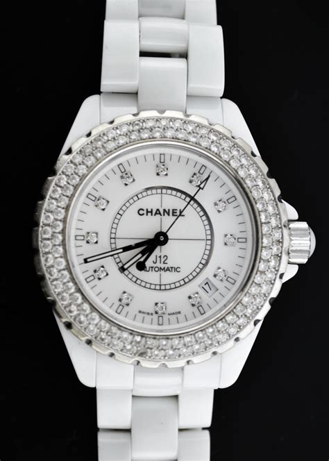 buy white chanel watch|chanel j12 watch price list.